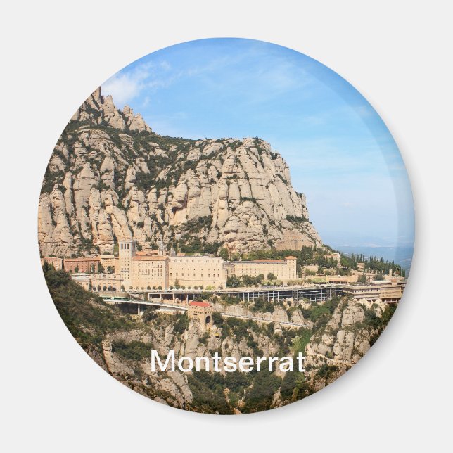 Montserrat Magnet (Front)