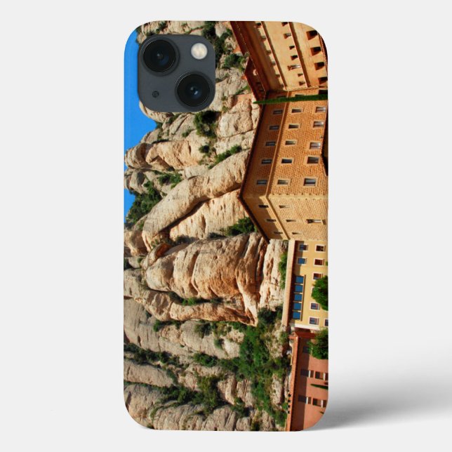 Montserrat Monastery, Catalonia, Spain Case-Mate iPhone Case (Back)