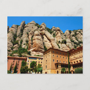 Montserrat Monastery, Catalonia, Spain Postcard
