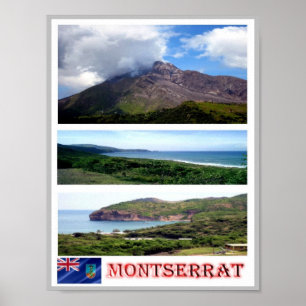 Montserrat - Mosaic - Poster