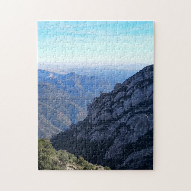 Montserrat Mountains Catalunya Jigsaw Puzzle (Vertical)