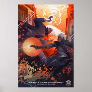 Monty & Simon Poster - Art by Galen Dara