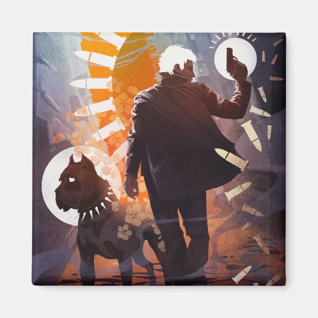 Monty & Strong - Galen Dara - Peaches Simon Magnet (Front)