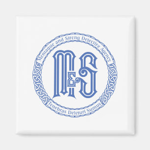 Monty & Strong - M&S Detective Agency  Magnet