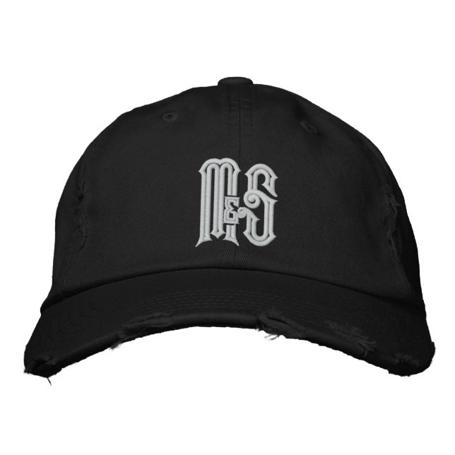 Monty & Strong - M&S Distressed Cap (Front)