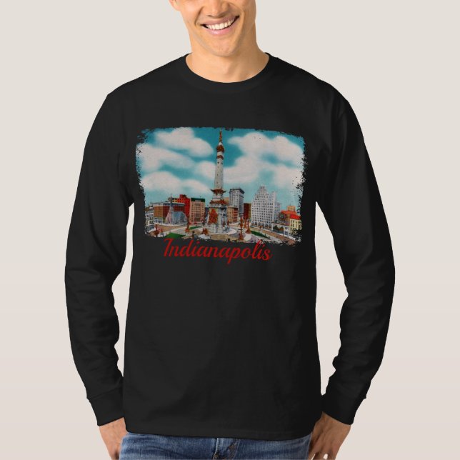 Monument Circle T-Shirt (Front)