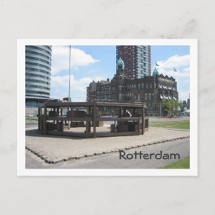 Monument for Dutch emigrants Postcard