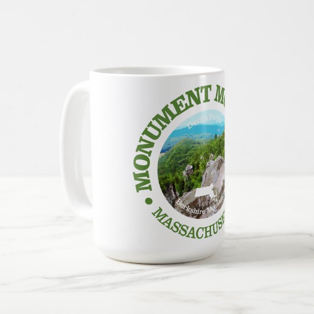 Monument Mountain (rd) Coffee Mug (Front Left)