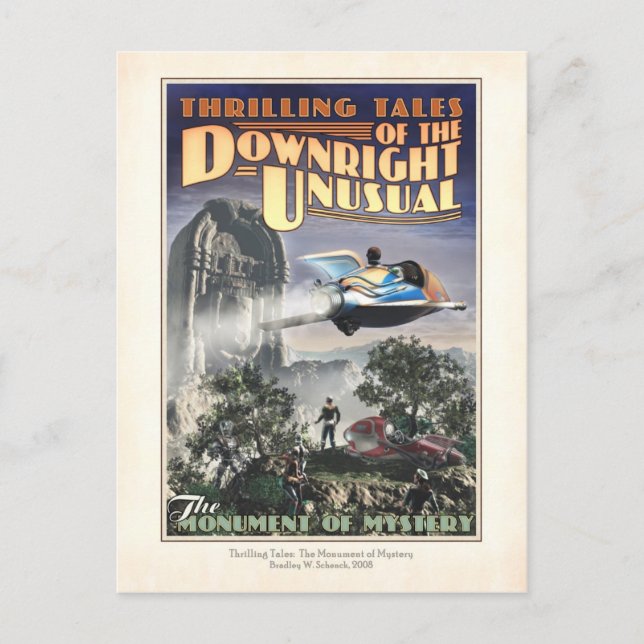 Monument of Mystery Postcard (Front)