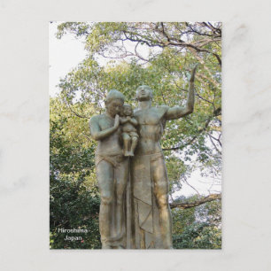 Monument of Prayer, Hiroshima Peace Park, Japan Postcard