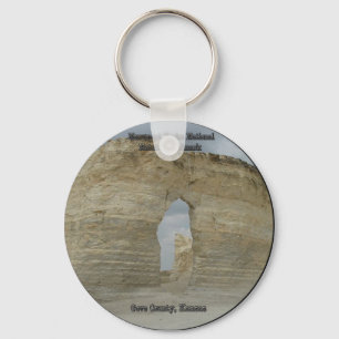 Monument Rocks National Landmark Key Ring