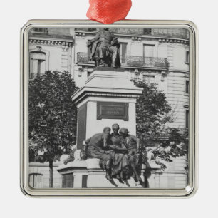 Monument to Alexandre Dumas Pere, 1883 Metal Tree Decoration