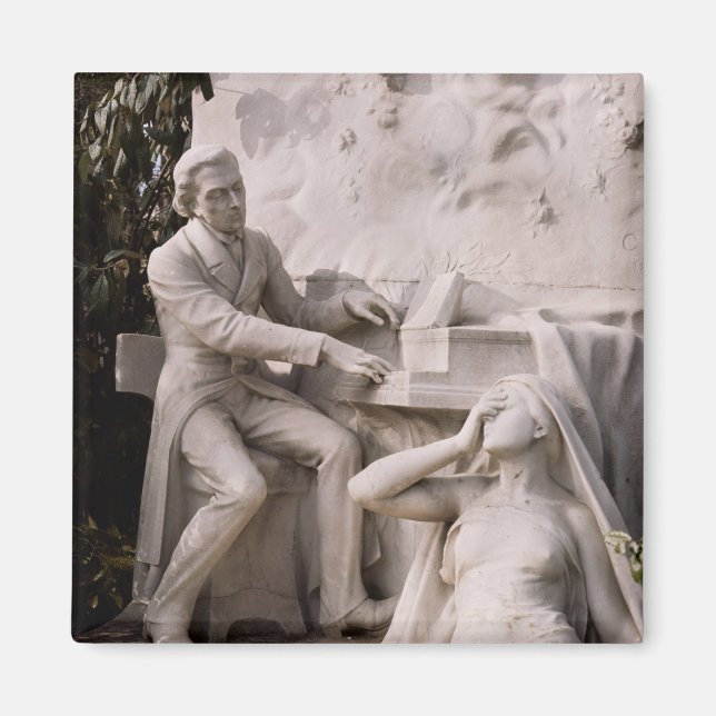 Monument to Frederic Chopin Magnet (Front)