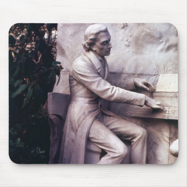 Monument to Frederic Chopin Mouse Mat (Front)