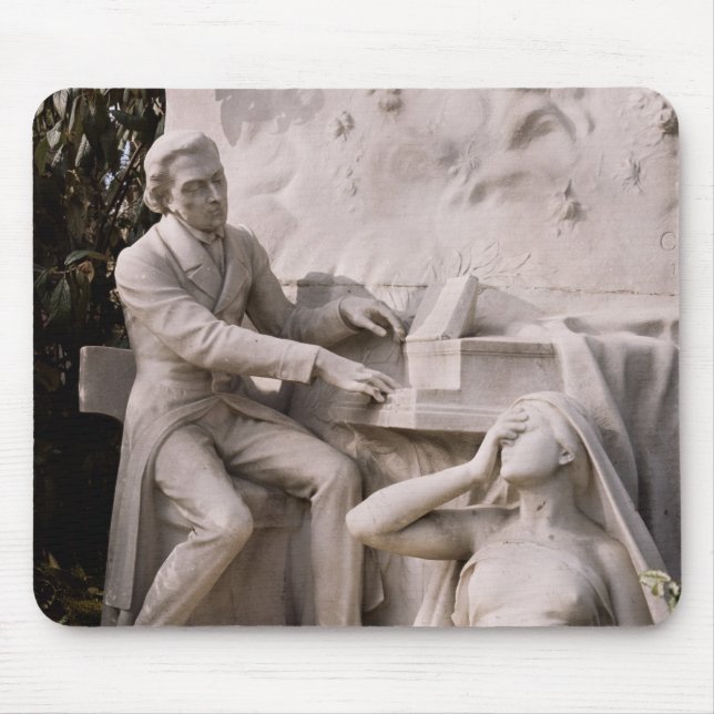 Monument to Frederic Chopin Mouse Mat (Front)