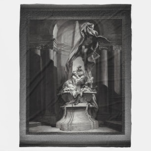 Monument to Mignard by François Boucher Fleece Blanket