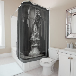 Monument to Mignard by François Boucher Shower Curtain