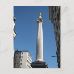 Monument to the Great Fire of London Postcard