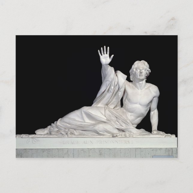Monument to the memory of Charles-Artus Postcard (Front)