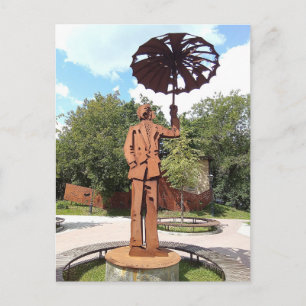 Monument to the Unknown Poet. Moscow. Postcard