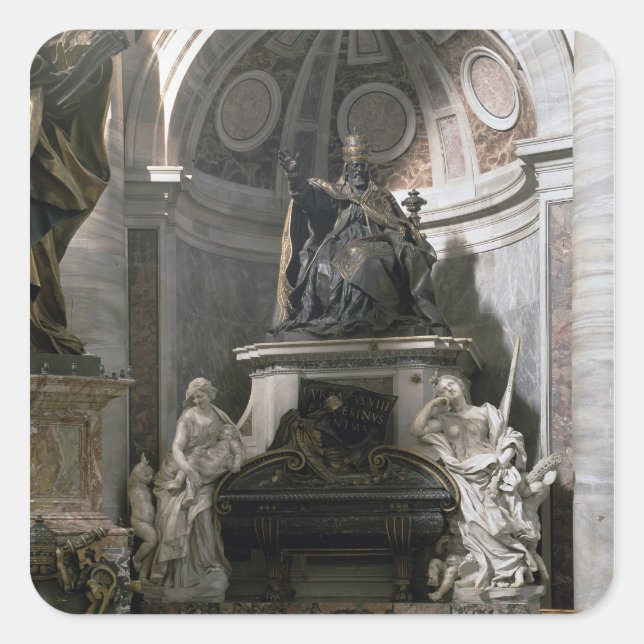 Monument to Urban VIII Square Sticker (Front)