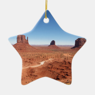 Monument Valley 3 Ceramic Tree Decoration