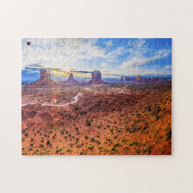 Monument Valley Arizona Jigsaw Puzzle (Horizontal)