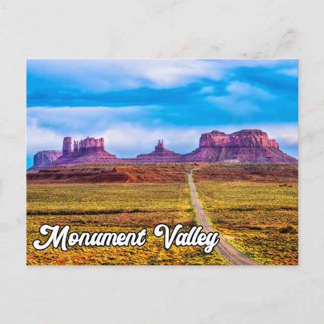 Monument Valley, Arizona, United States Postcard (Front)