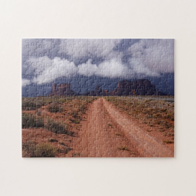 Monument Valley Arizona Utah Scenic Jigsaw Puzzle (Horizontal)