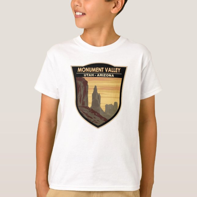 Monument Valley Arizona Utah Vintage T-Shirt (Front)