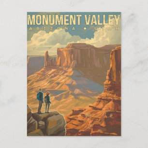 Monument Valley, Arizona Vintage Postcard