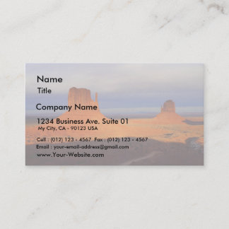 Monument Valley Business Card
