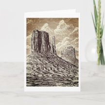 Monument Valley Card