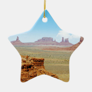Monument Valley Ceramic Tree Decoration