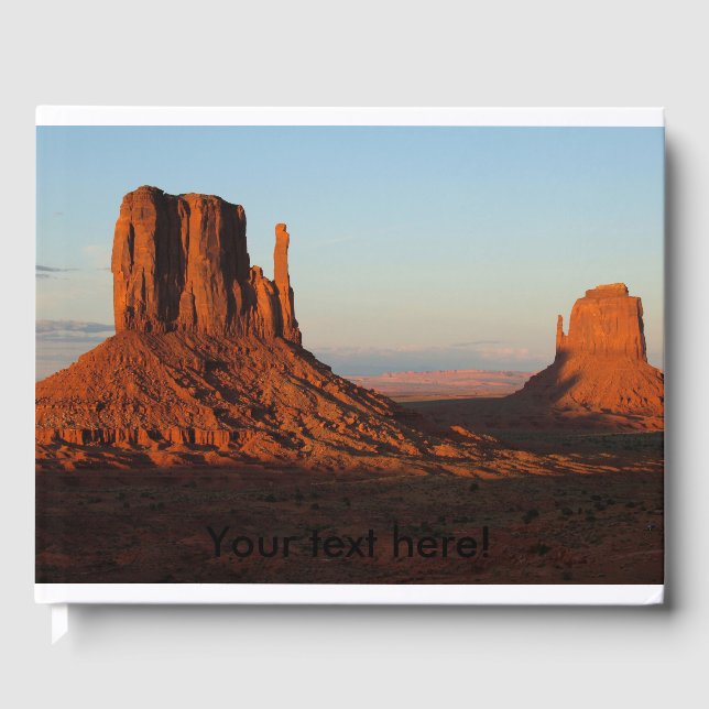 Monument valley,Colorado Guest Book (Front)