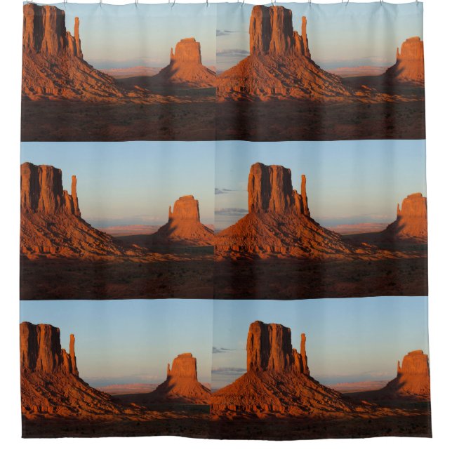 Monument valley,Colorado Shower Curtain (Front)