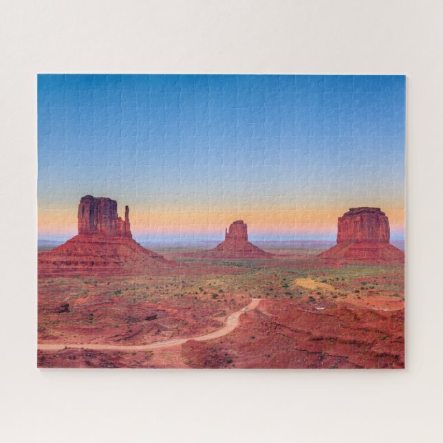 Monument Valley Grand Canyon Utah USA Sunset Jigsaw Puzzle (Horizontal)
