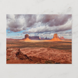 Monument valley landscape, AZ Postcard
