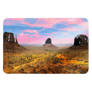 Monument Valley Magnet