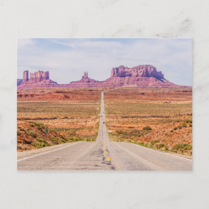 monument valley national park postcard