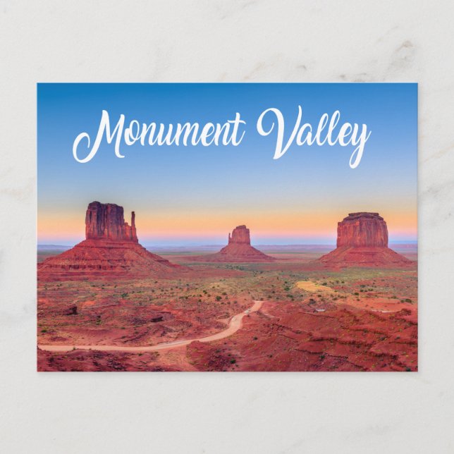 Monument Valley Navajo Tribal Park Utah USA Postcard (Front)