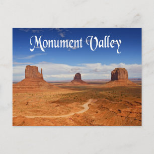 Monument Valley Navajo Tribal Park Utah USA Postcard