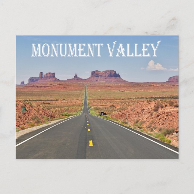 Monument Valley Navajo Tribal Park Utah USA Postcard (Front)