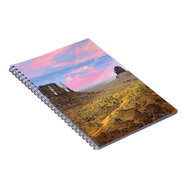 Monument Valley Notebook (Right Side)