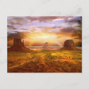 Monument Valley Postcard