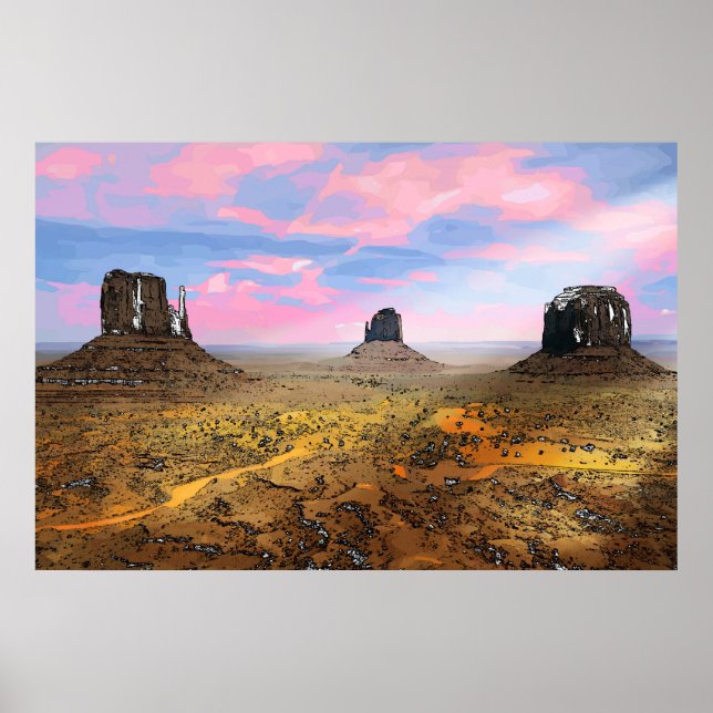 Monument Valley Poster (Front)