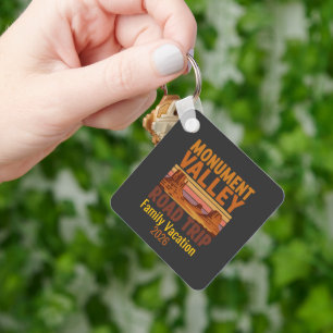 Monument Valley Road Trip Scenic Desert Adventure Key Ring