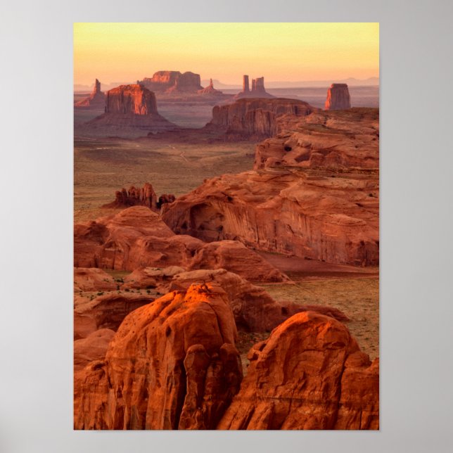 Monument valley scenic, Arizona Poster (Front)