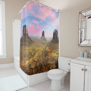 Monument Valley. Shower Curtain
