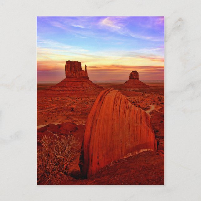 monument valley utah postcard (Front)